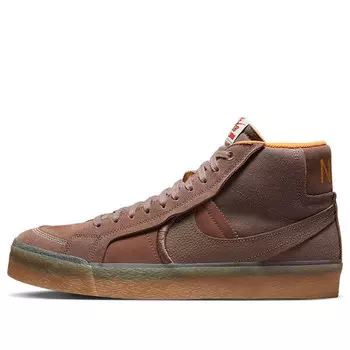 Кроссовки zoom blazer mid premium plus sb 'plum eclipse gum' Nike, мультиколор
