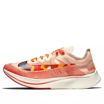 Кроссовки zoom fly sp Nike, оранжевый
