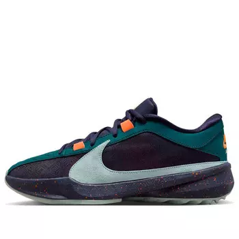 Кроссовки zoom freak 5 'geode teal purple ink' Nike, мультиколор