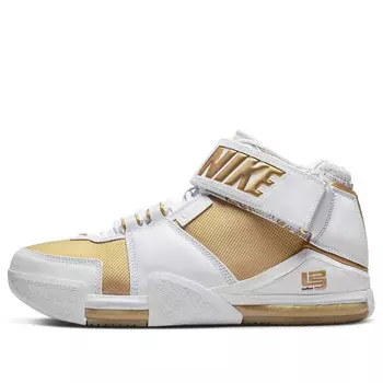 Кроссовки zoom lebron 2 retro 'maccabi' 2022 Nike, белый