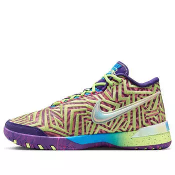 Кроссовки zoom lebron nxxt genisus qs ep Nike, фиолетовый
