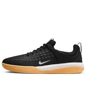 Кроссовки zoom nyjah 3 sb 'black white gum' Nike, черный