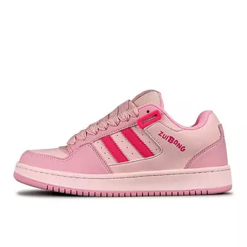 Кроссовки ZUIBANG Skateboarding Shoes Women's Low-top Pink, розовый