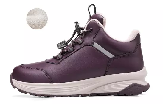 Кроссовки ZULIZ Lifestyle Shoes Women's High-top, цвет Burgundy