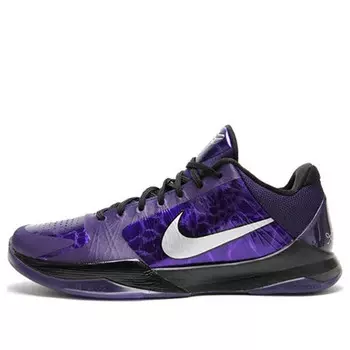 Кроссовки зум кобе 5 Nike, фиолетовый