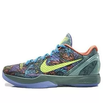 Кроссовки зум кобе 6 Nike, фиолетовый