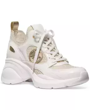 Кроссовки Zuma Knit Trainer Michael Kors, золотой