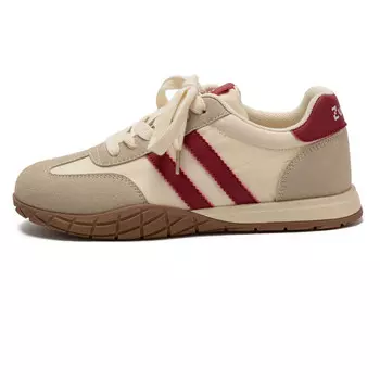 Кроссовки Zun'er Lifestyle Shoes Unisex Low-top, бежевый/серый/черный