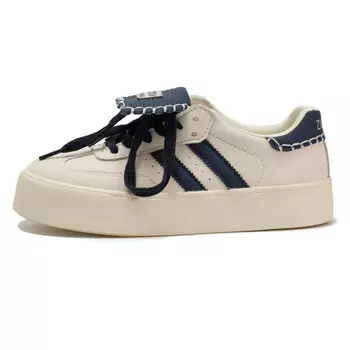 Кроссовки Zun'er Skateboarding Shoes Unisex Low-top, белый/синий