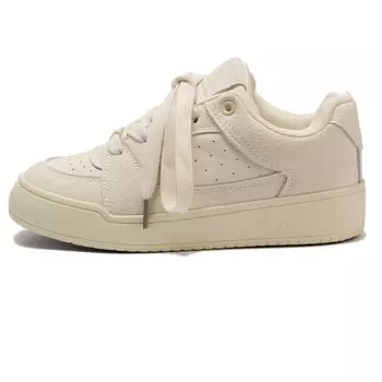 Кроссовки Zun'er Skateboarding Shoes Women's Low-top, бежевый