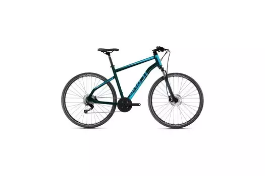 Кроссовый велосипед Ghost Square Cross Base AL U - 28 дюймов - Diamant - Aktion, цвет Blau|petrol/ocean