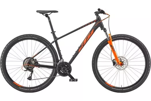 Кроссовый велосипед KTM Chicago 292 - 28 дюймов - Diamant - 2023, цвет Schwarz|Black matt (orange)