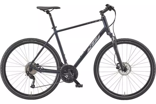 Кроссовый велосипед KTM X-Life Road - 28 дюймов - Diamant - 2023, цвет Blau|ultimate dark blue matt (silver+blue)