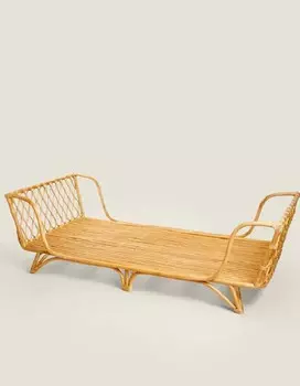 Кровать Zara Home Rattan Bed Frame, деревянный