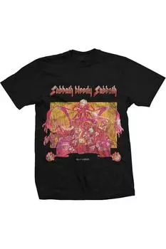 Кровавая футболка Black Sabbath, черный
