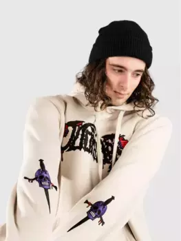 Кровавая толстовка Doomsday Society, бежевый