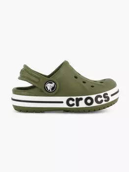 Кроксы сабо Crocs, зеленый