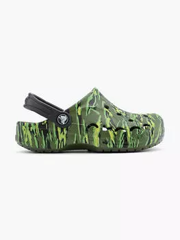 Кроксы сабо Crocs, зеленый