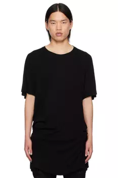 Крученная футболка Julius, черный