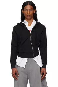 Крученый худи Vaquera, черный