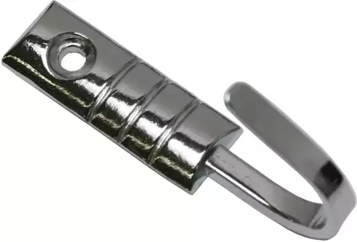 Крючки для галстуков GARDINIA "Geo Tie Hooks", (2 шт.), для сбора и драпировки Л: 2,5 см, цвет chromfarben