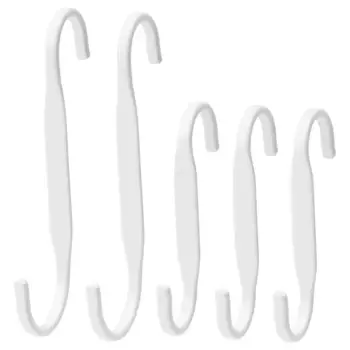 Крючок, белый, 5 шт. NEREBY IKEA