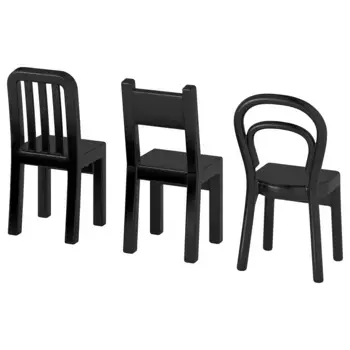 Крючок, черный, 3 шт. FJANTIG IKEA