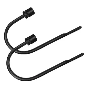 Крючок для крепления штор Pompotops, черный