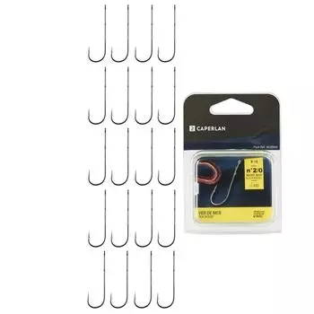 Крючок с глазком для морской рыбалки Decathlon Крючок с глазком Sea Worm Caperlan, мультиколор