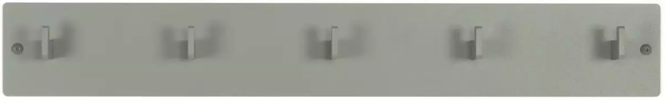 Крючок Spinder Design, металл, неподвластный времени дизайн, 5 крючков, ширина 70 см 70х10х7 см, зеленый