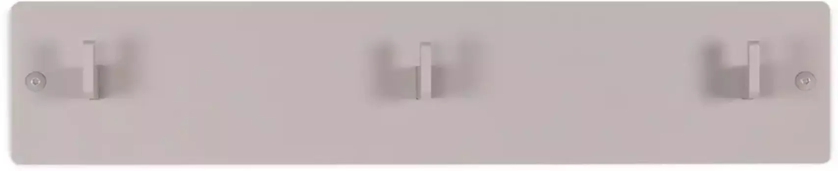 Крючок Spinder Design, металл, неподвластный времени дизайн, 3 крючка, ширина 50 см 50х10х7 см, серый