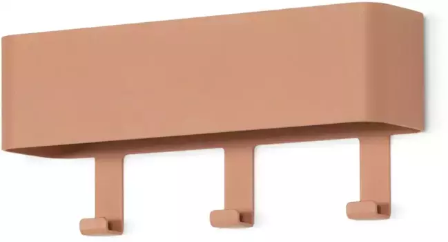 Крючок Spinder Design, металл, ширина 27 см 27х12х7,5 см, розовый