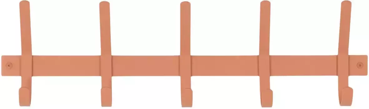 Крючок Spinder Design, металл, ширина 70 см 70х21х8,2 см, розовый