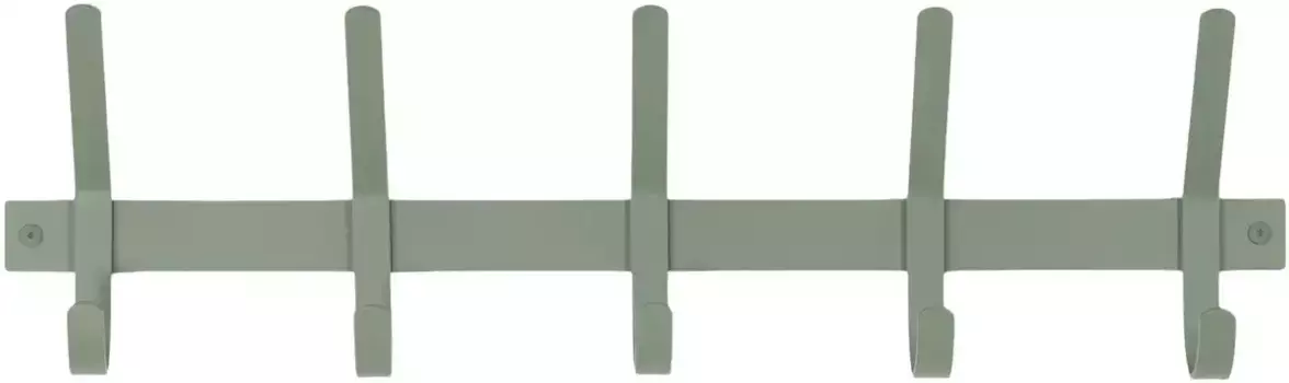 Крючок Spinder Design, металл, ширина 70 см 70х21х8,2 см, зеленый