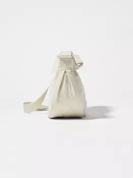 Круглая мини-сумка через плечо Uniqlo, красный