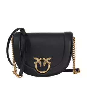 Круглая мини сумочка Love Pinko, черный
