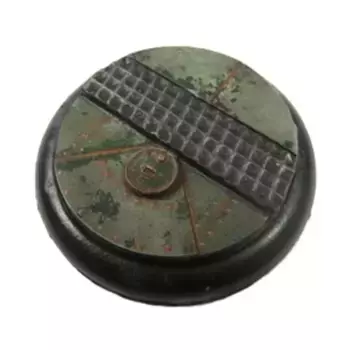 Круглая основа для губ 50 мм № 1 — кабина экипажа, Miniature Bases - Flight Deck