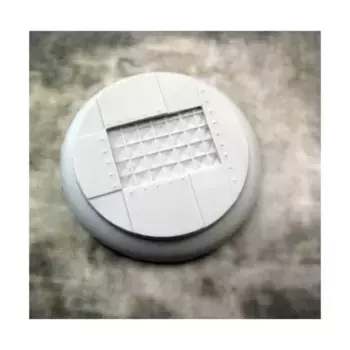 Круглая основа для губ 50 мм № 3 — Iron Deck, Miniature Bases - Flight Deck