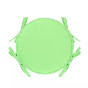 Круглая подушка, удобные нескользящие мягкие круглые подушечки для сиденья стула, светло-зеленый Stuttg