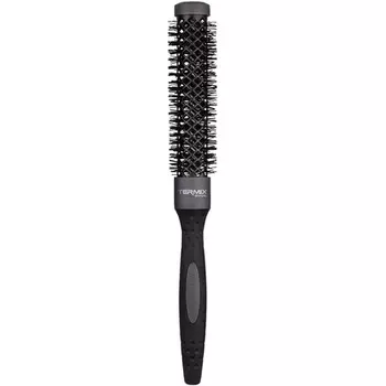 Круглая щетка для волос Evolution XL 23 мм, на 3 см длиннее, с ионизированными волокнами и на 25% большей поверхностью для более быстрой сушки, черная Termix