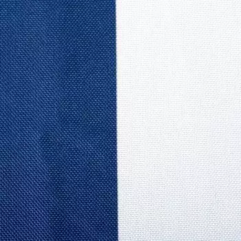 Круглая скатерть в морскую синюю полоску для улицы, 60 дюймов