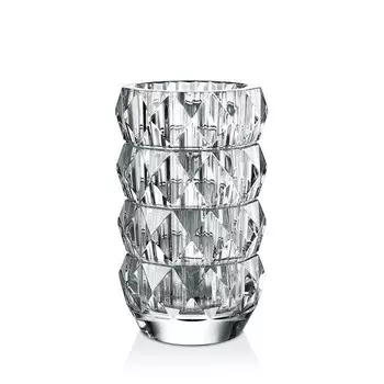 Круглая средняя ваза Baccarat Louxor, белый