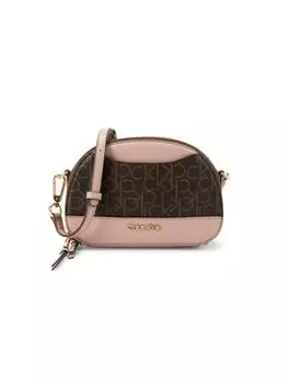 Круглая сумка через плечо Ashley Calvin Klein, цвет Brown Khaki