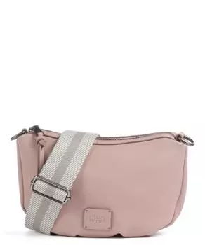 Круглая сумка через плечо Bestie из переработанной кожи Fredsbruder, розовый