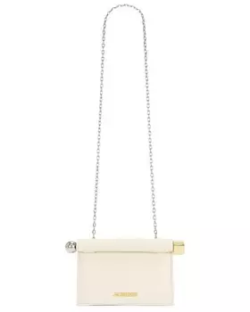 Круглая сумка La Petite Pochette Jacquemus, цвет Light Ivory