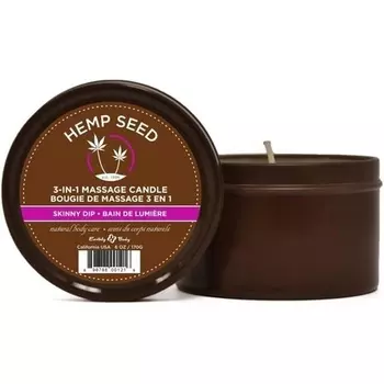 Круглая свеча Earthly Body Skinny Dip Os