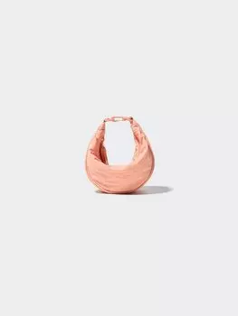 Круглая ультрамини-сумка Uniqlo, розовый