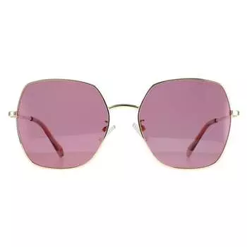 Круглая женская розовая розовая поляризованная плд 6178/г/с Polaroid, желтый