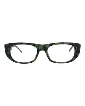 Круглые ацетатные оптические оправы Thom Browne, цвет navy tortoise navy tortoise transparent