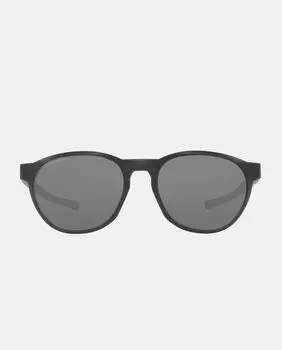 Круглые черные мужские солнцезащитные очки Oakley, черный